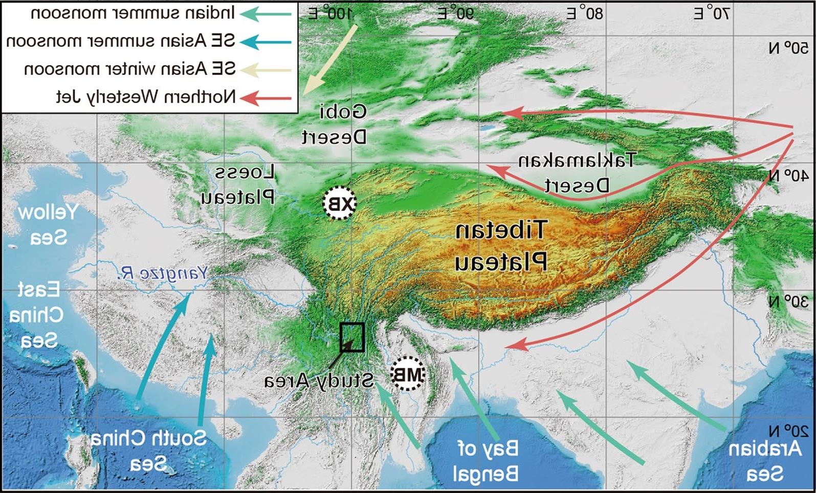 云南省地球系统科学重点实验室发表系列成果阐释青藏高原东南缘~36Ma气候转变历史